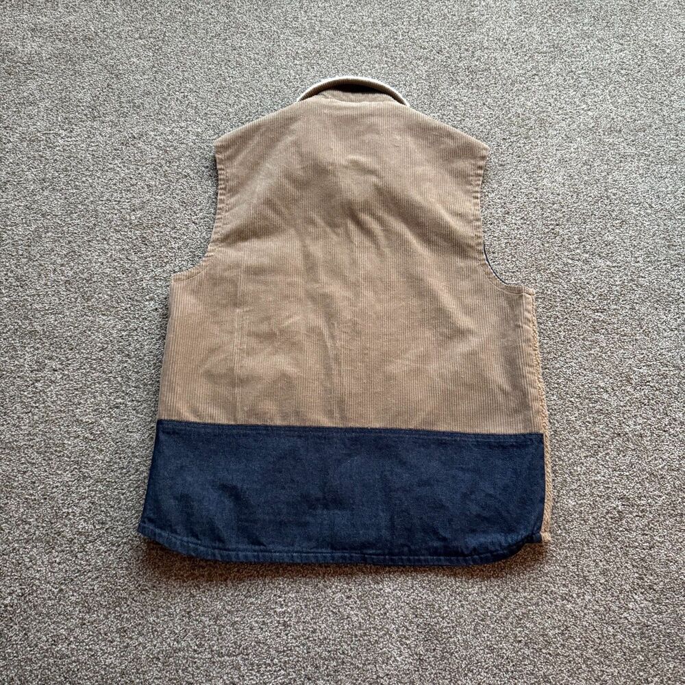 SUN + STONE MEN'S HARRY VEST TEDDY JACKET MEDIUM - Picture 2 of 6